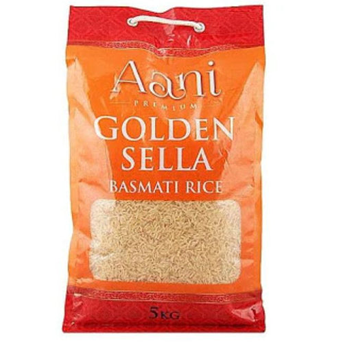 Aani Golden Sella Basmati Rice 5kg