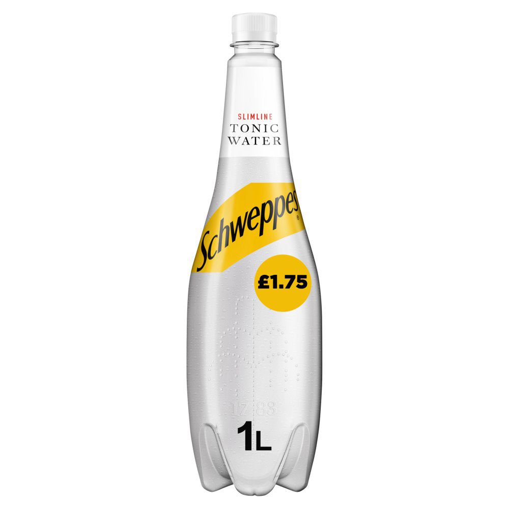 Schweppes Slimline Tonic Water PM £1.75 (PET) 1L