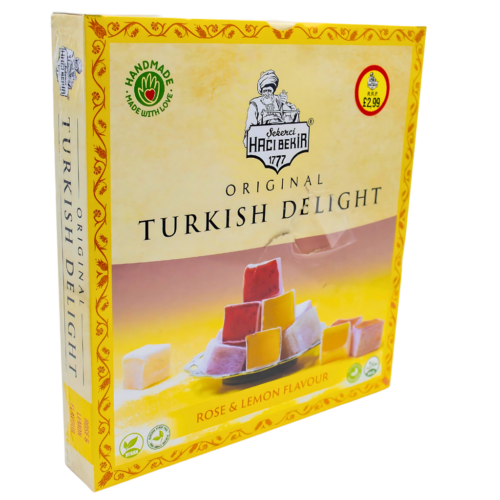 Hacibekir Turkish Delight Rose & Lemon 180g