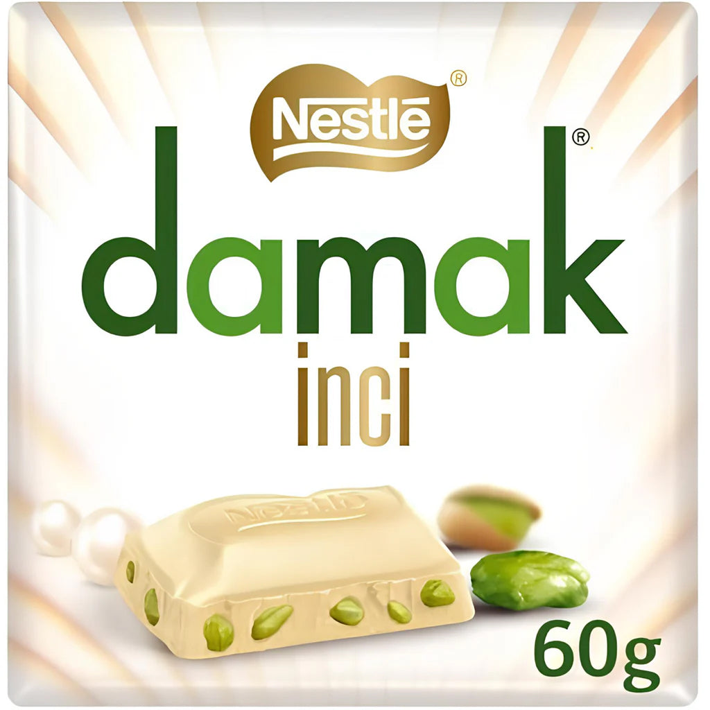 Nestle Damak White Chocolate with Pistachio 6x60g