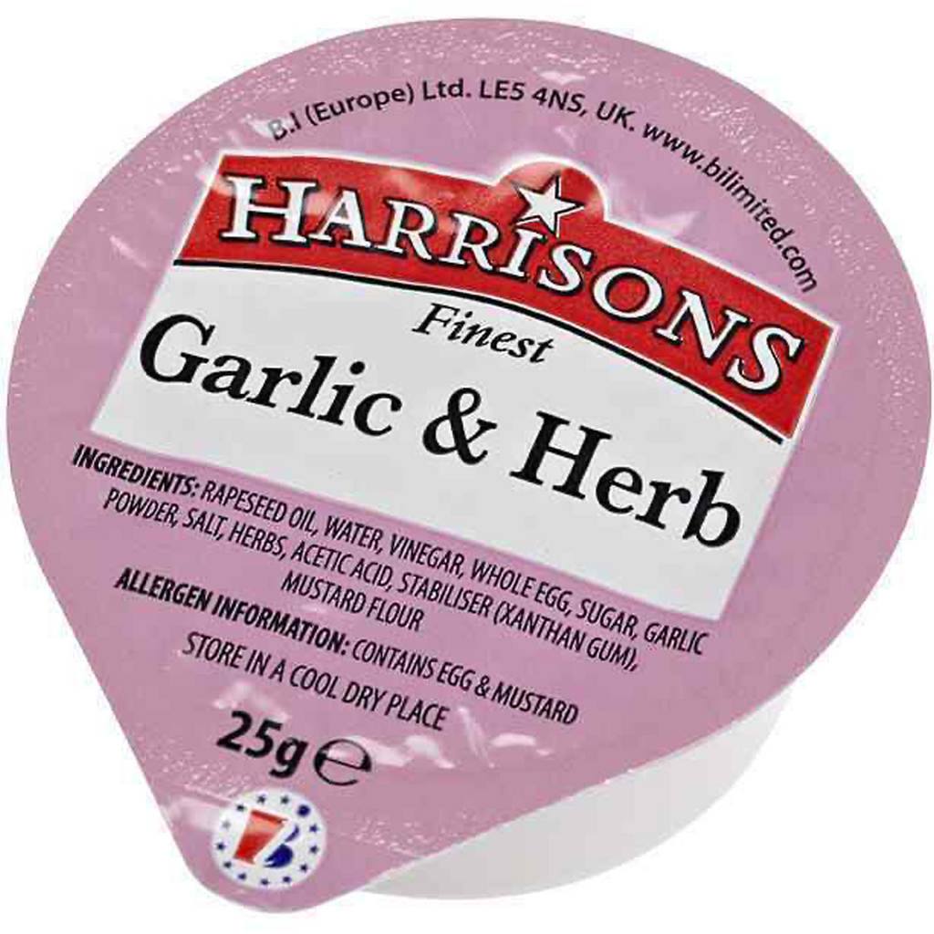 Harrisons Garlic & Herb Dip Pots 100x25g