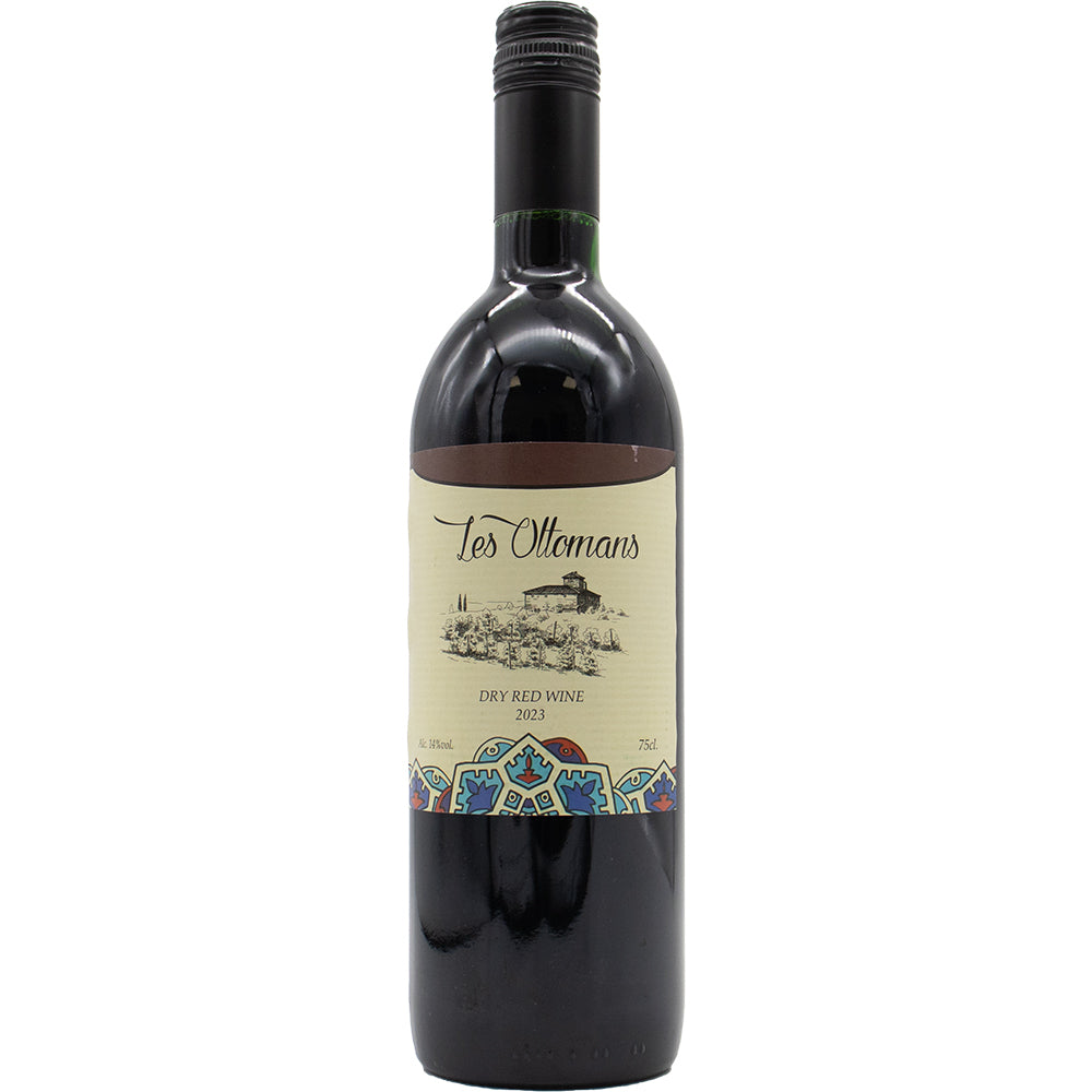 Les Ottomans Wine Red 6x75cl