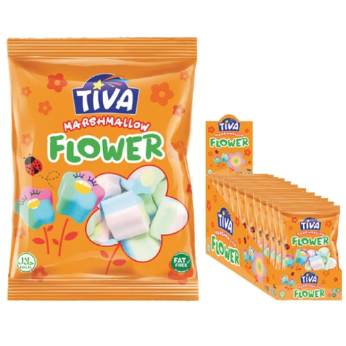 Tiva Marshmallow Flower 140g