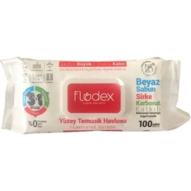 Flodex Surface Cleaning Towel 100's