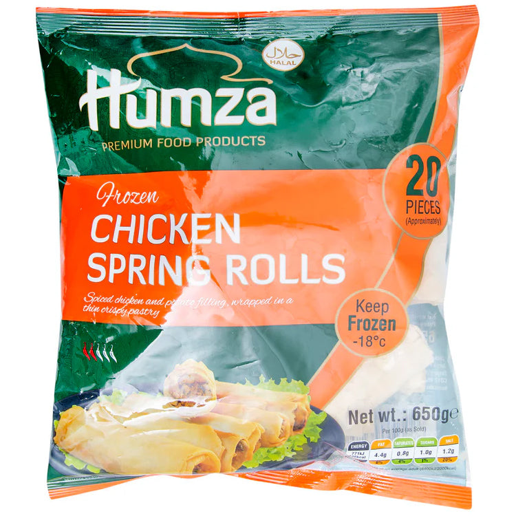 Humza Chicken Spring Roll 650g