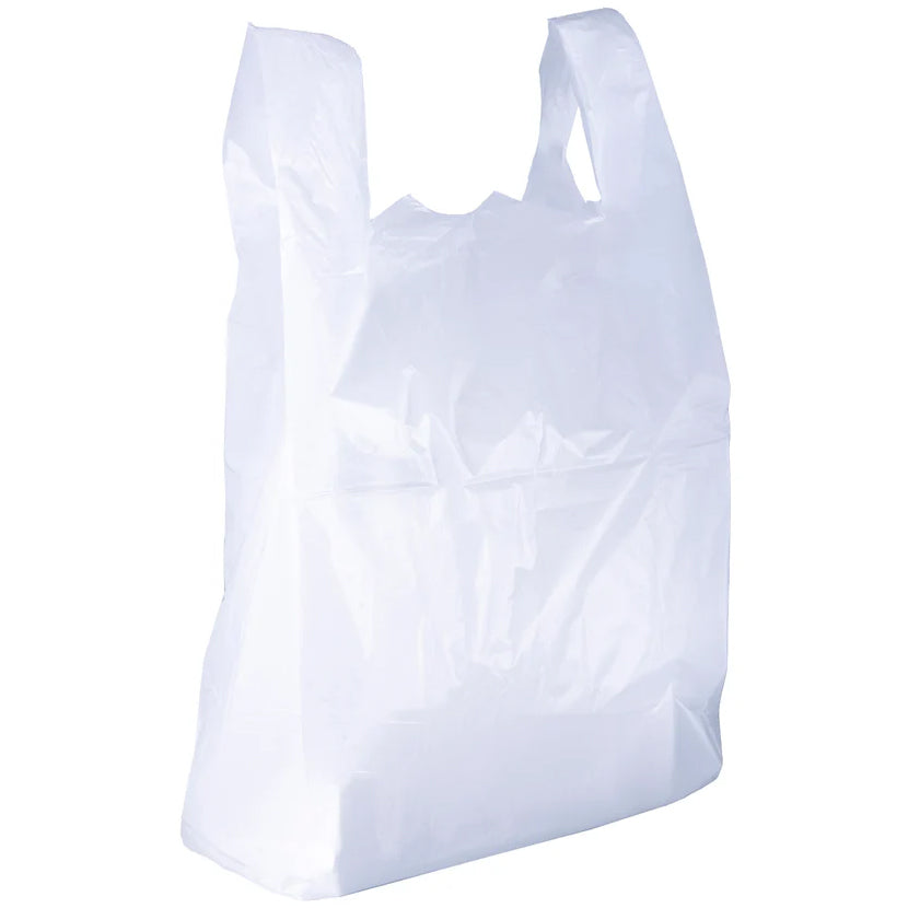 Lionheart Jumbo White Carrier Bag (12x18x24") 1000Pcs