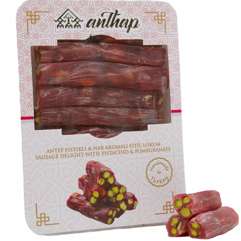 Anthap Sausage Fitil Pomegranate and Pistachio 300g