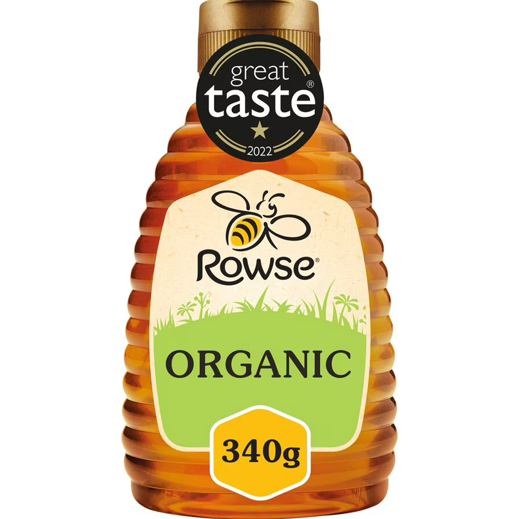 Rowse Squeezy Organic Honey 340g