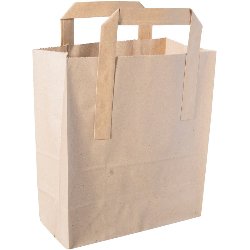Brown SOS Small Paper Bag (190x80x250mm) 250pcs
