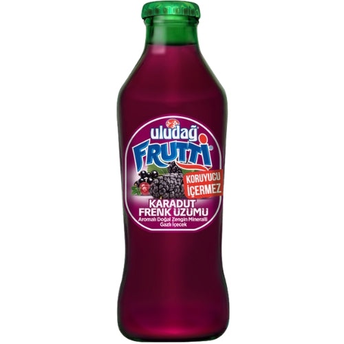 Uludag Black Mulberry Currant Mineral Water (GLASS) 200ml