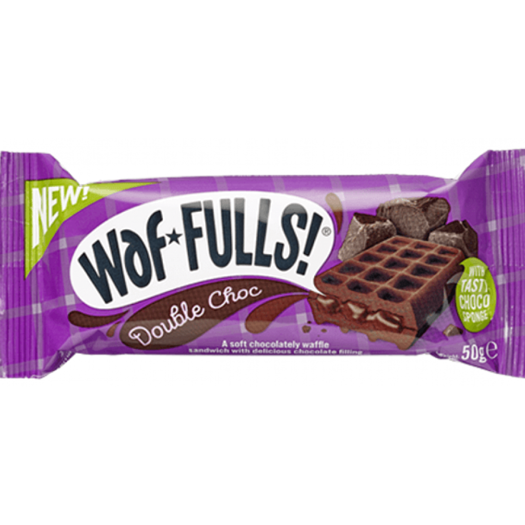 Waffulls Double Choc 12x50g