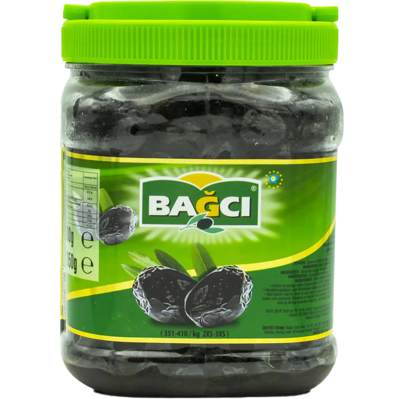 BAGCI Black Olives [351-410][2XS-3XS] (Green PET) NEW 1050g