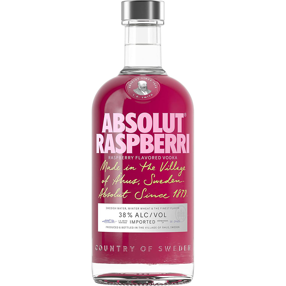 Absolut Raspberry Vodka 70cl