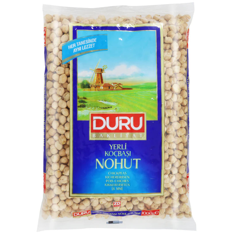 Duru Chickpeas (Kocbasi Nohut) 8mm (50201) 1Kg