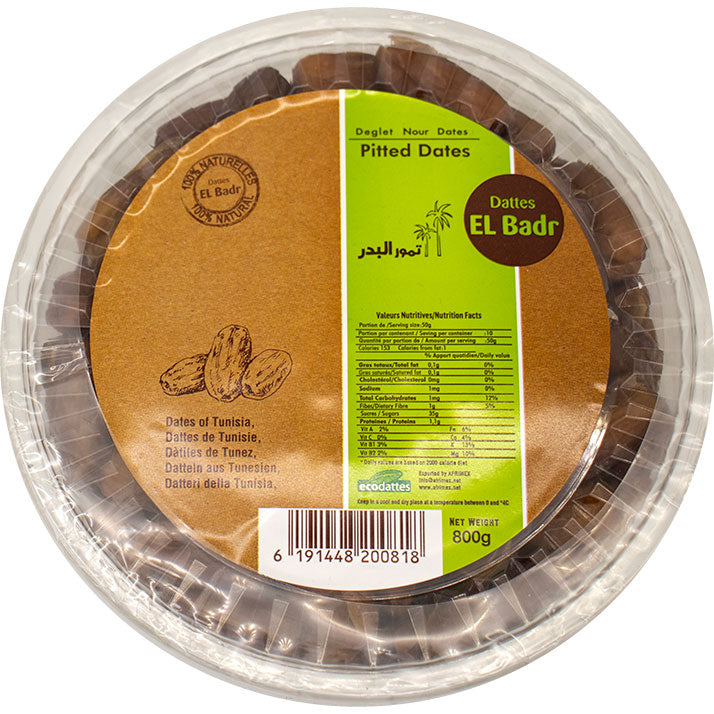 El Badr Pitted Dates 800g