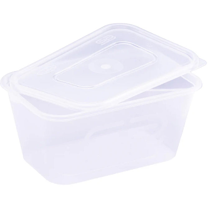 Satco Microwaveable Container 1000ML With Lids 250Pcs
