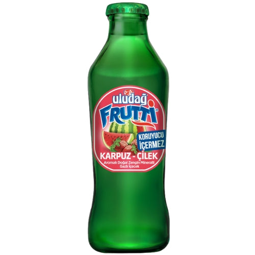 Uludag Watermelon&Strawberry Mineral Water (GLASS) 200ml