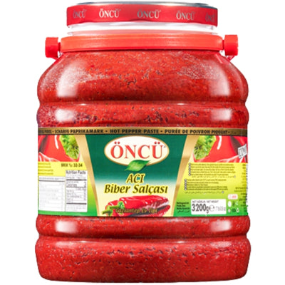 Oncu Hot Pepper Paste (PET) 3.2kg