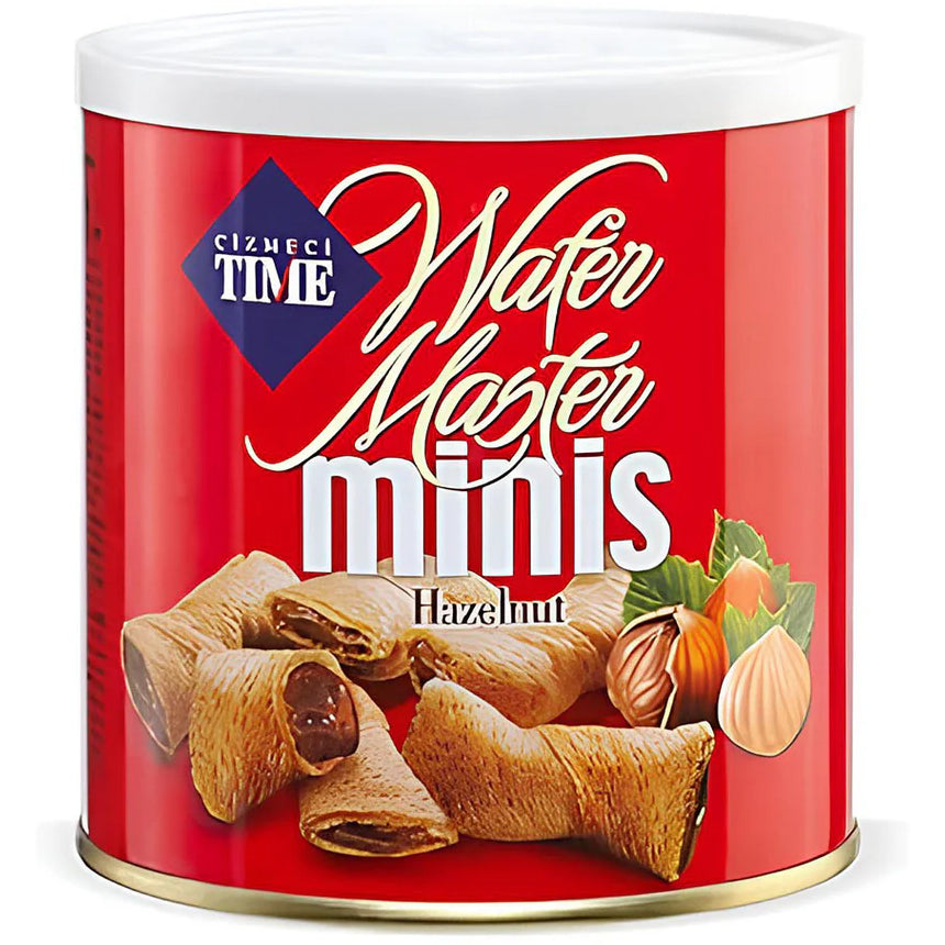 Time Wafer Master Minis Hazelnut Tin 120g