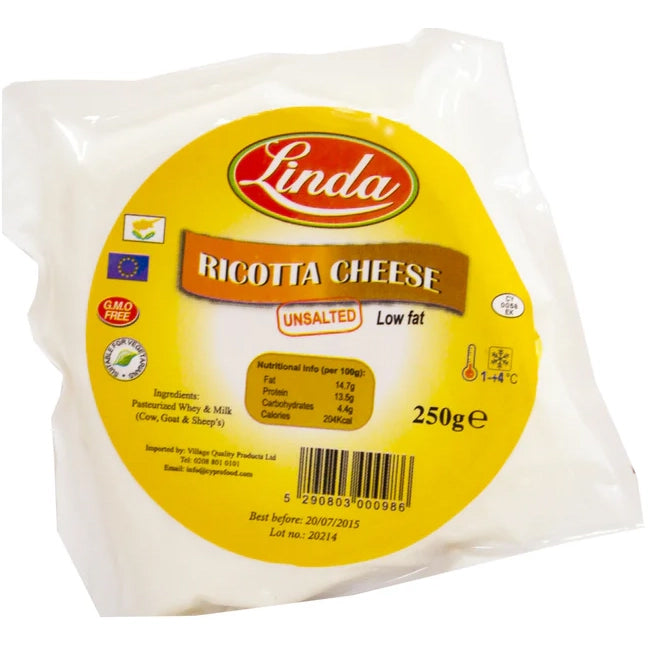 Linda Ricotta Cheese 200g