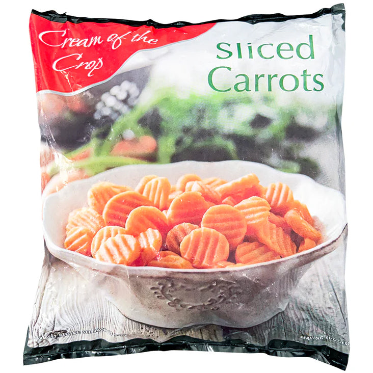 Sliced Carrots Frozen 907g
