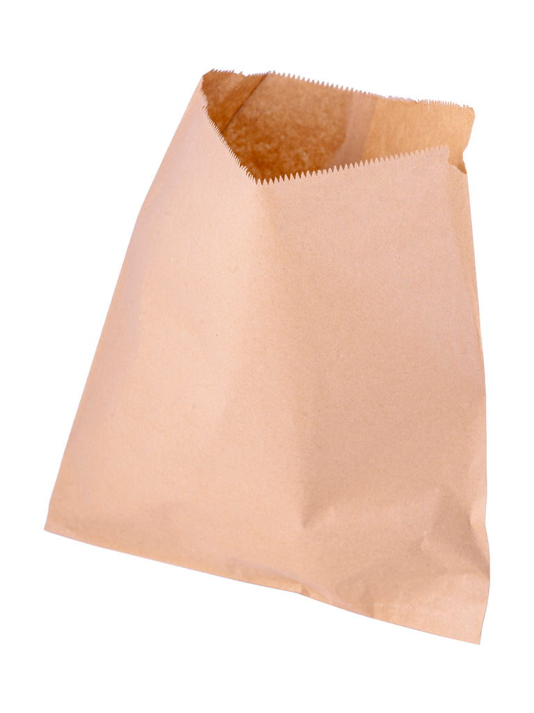 Brown Kraft Paper Bags Strung 10x10 1000Pcs