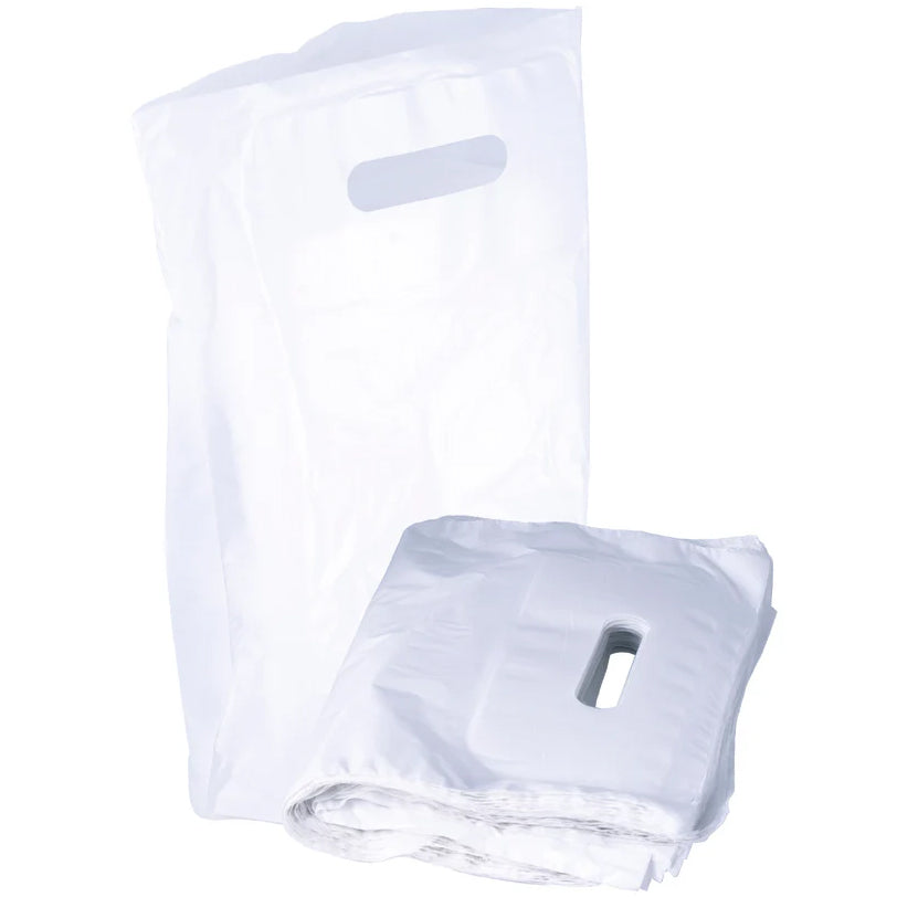 B1 Plain Patch Handle Carrier Bag Small (10x12+4) 1000Pcs