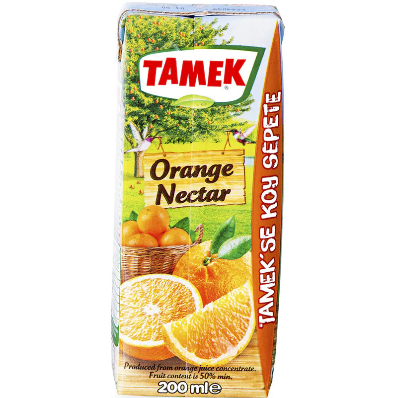 Tamek Orange Juice %100 200ml