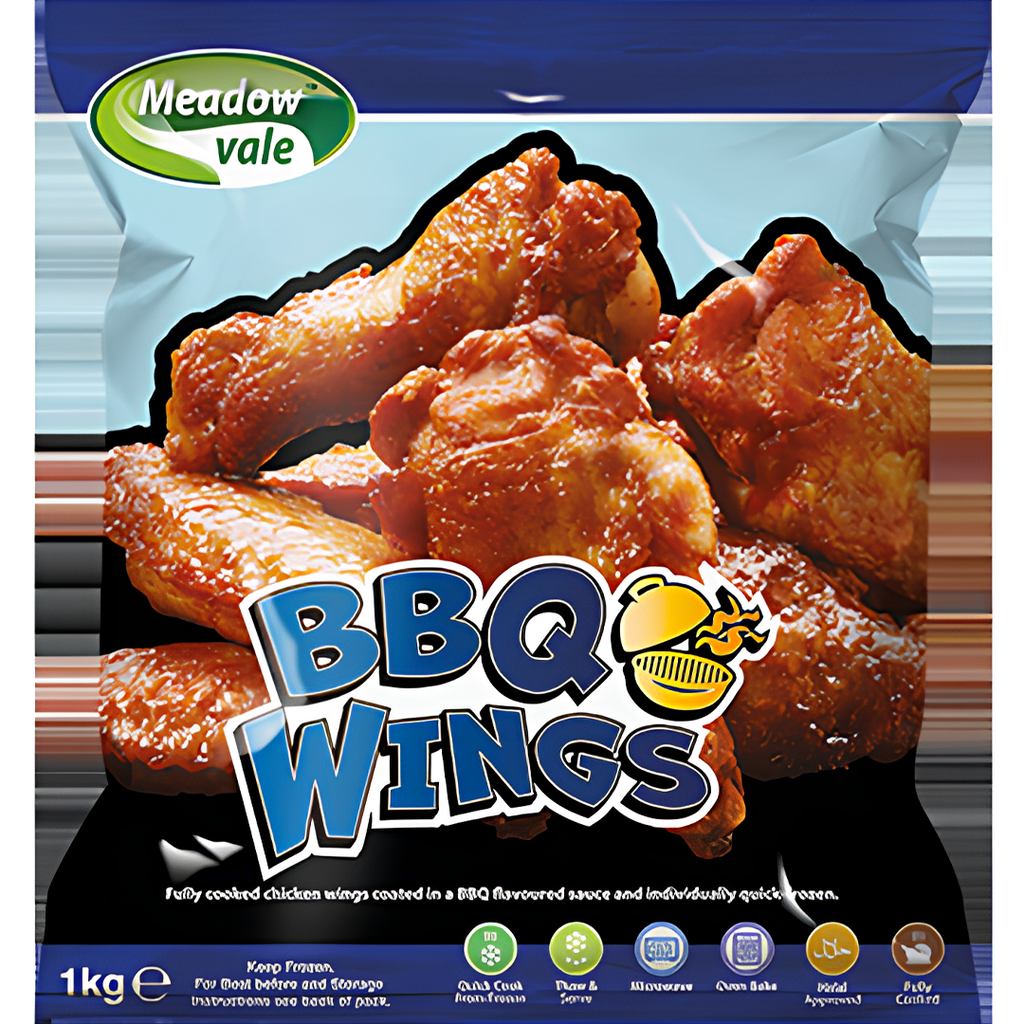 Meadowvale BBQ Roast Chicken Wings 1Kg