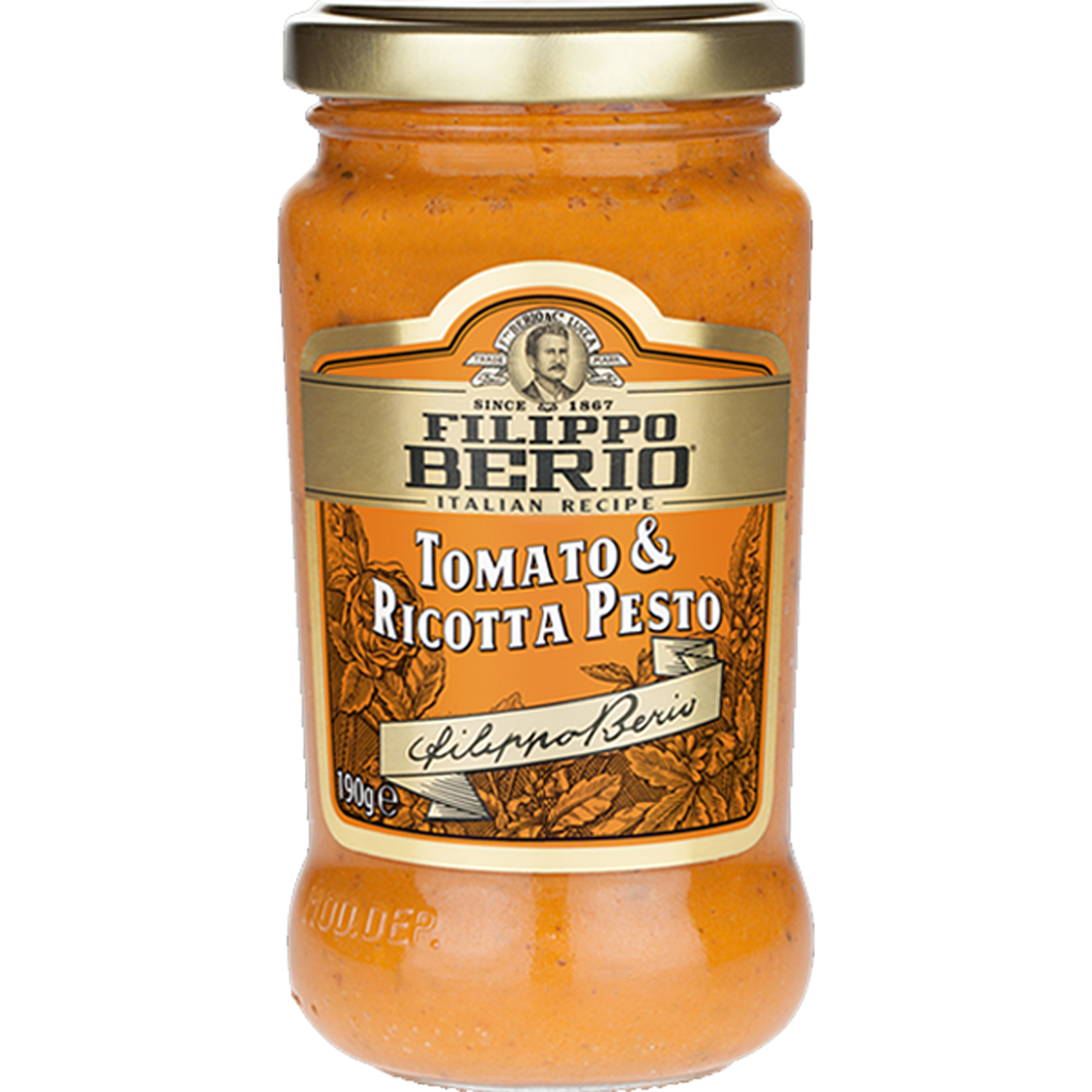 Filippo Berio Tomato & Ricotta Pesto PMP £2.69 190g