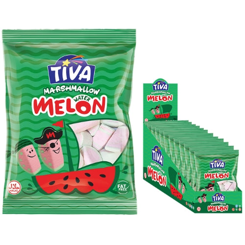 Tiva Marshmallow Watermelon 140g
