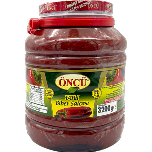 Oncu Mild Pepper Paste (PET) 3.2kg