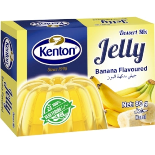 Kenton Vegetal Jelly Powder Banana 80g