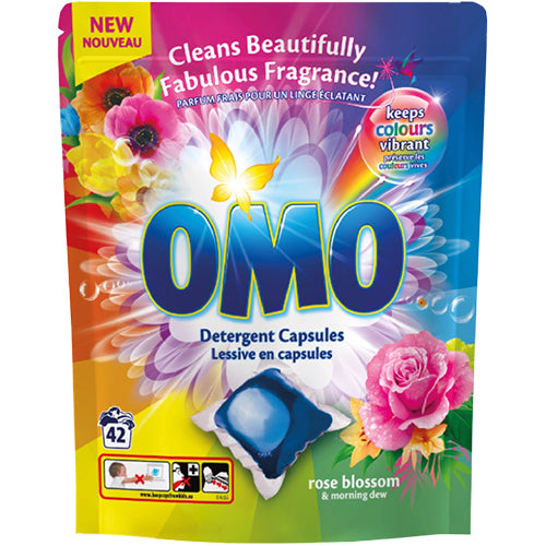 Omo Kapseln Rose Blossom & Morning Dew 42W 840g