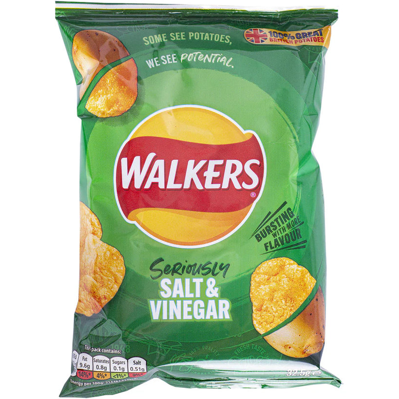 Walkers Salt and Vinegar 32.5g