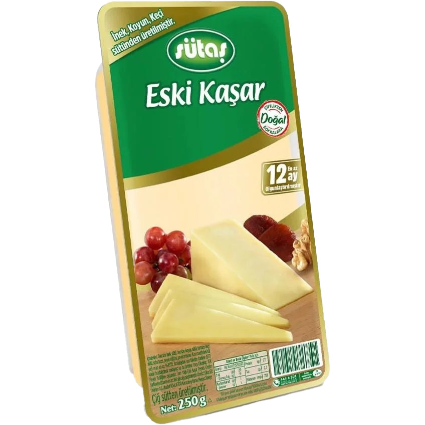 Sutas Aged Kashkaval Cheese [Eski Kasar] 250g