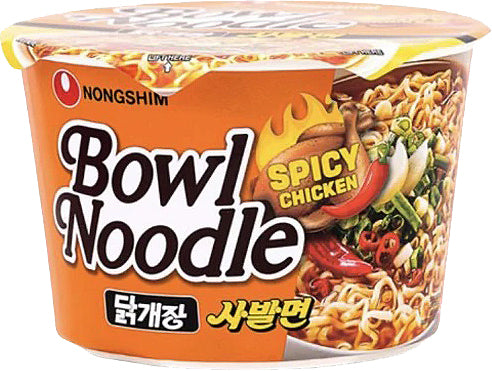 Nongshim Spicy Chicken Bowl Noodle 12x100g