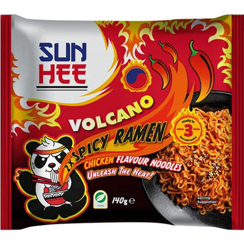 Sun Hee Volcano Spicy Ramen 6x5 Pack 140g