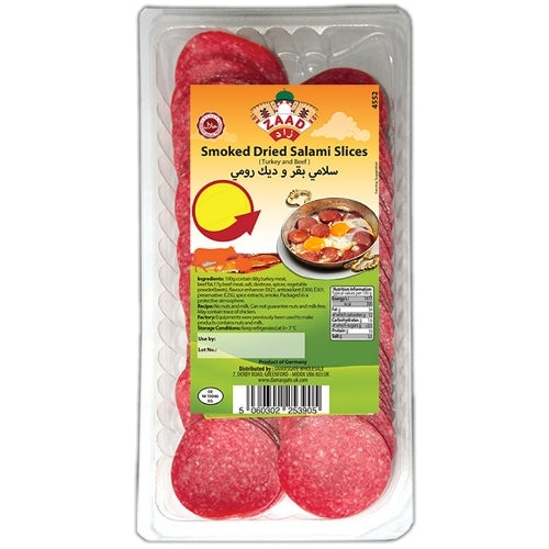 Zaad Smoked Pizza Salami 200g PM £2.79