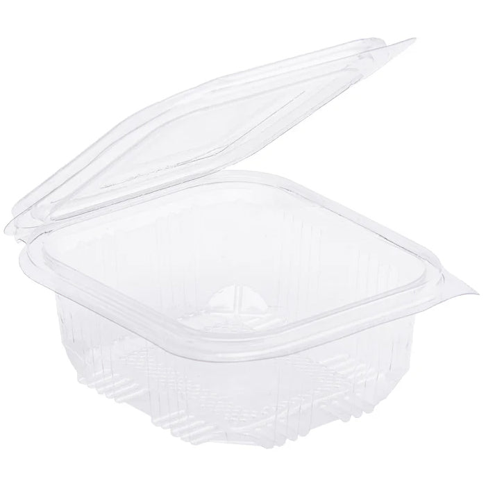 Hinged Square Salad Containers 250CC 500Pcs