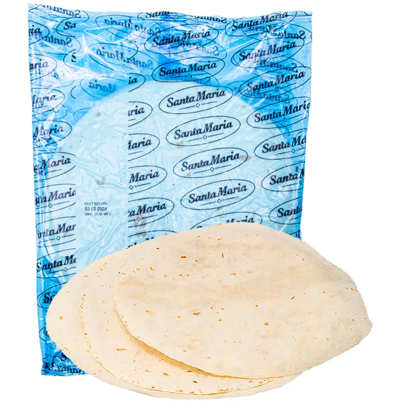 Santa Maria Flour Tortilla Wraps 10'' (Frozen) 10Pcs