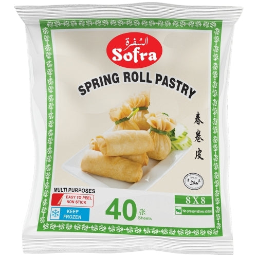 Sofra Spring Roll Pastry 550g 8x8