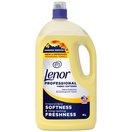 Lenor Professional 4LT Summer Breeze Liquid 200 Wash