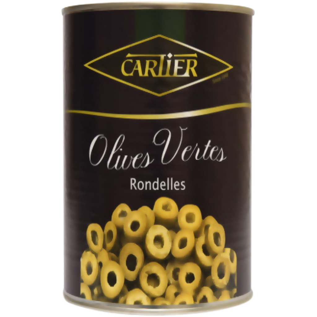 Cartier [Sliced Green] Olives (TIN) 5kg