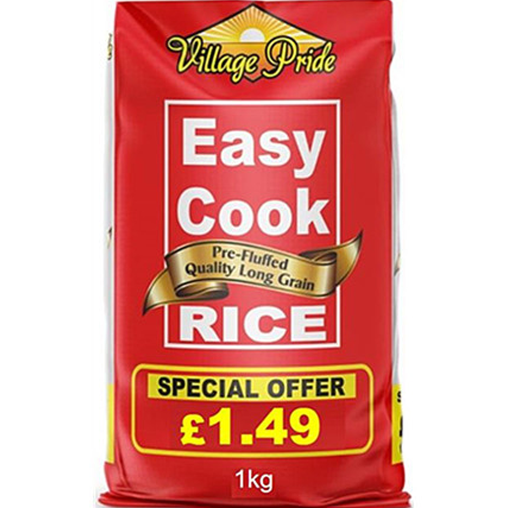 Village Long Grain Rice (PACKET) 1kg