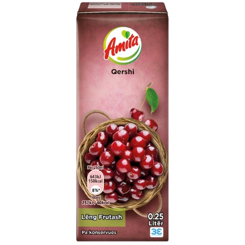 Amita Sour Cherry Juice 27x250ml