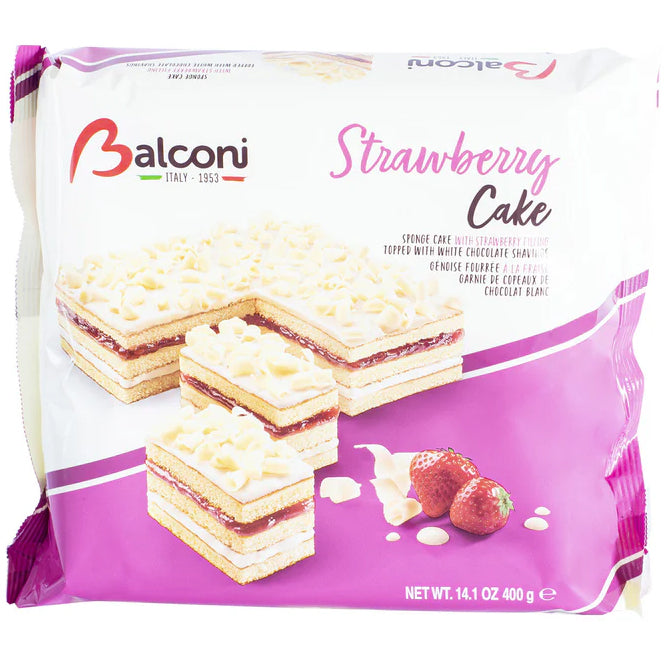 Balconi Strawberry Dessert Cake 400g