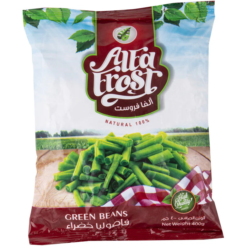 Alfa Erost Frozen Green Beans 20x 400g