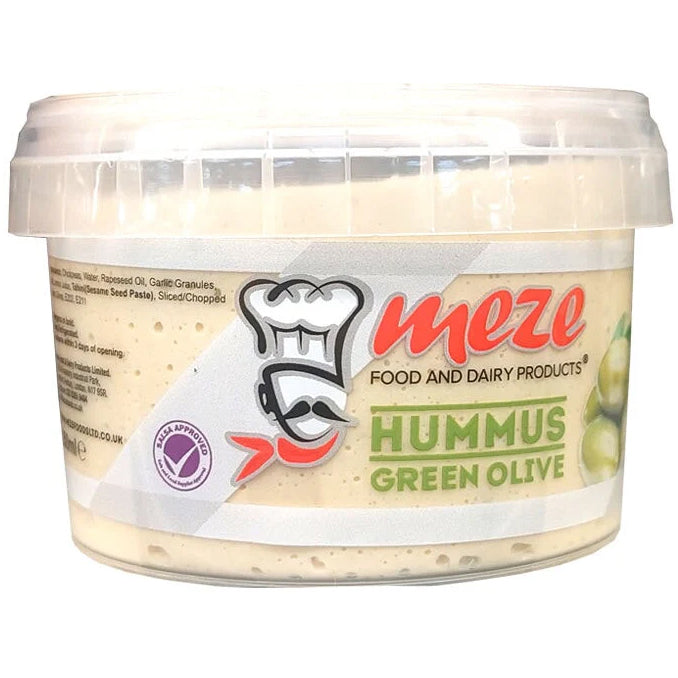Meze Green Olive Hummus 250g