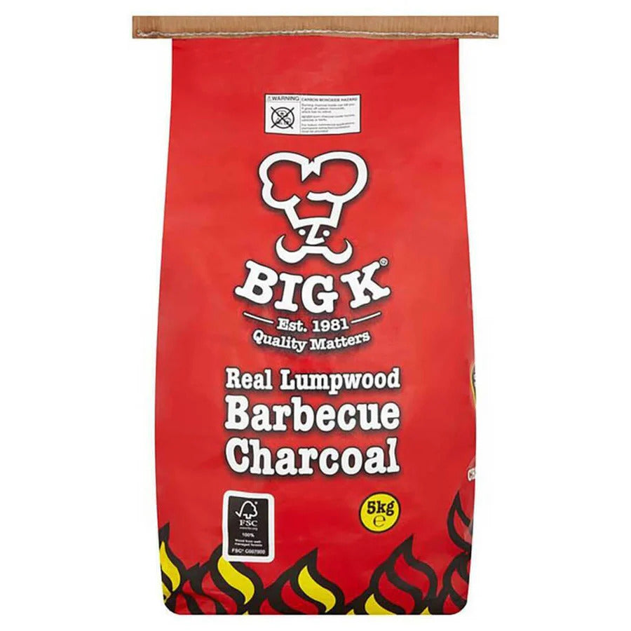 Big K Lumpwood Charcoal [CH05] 5Kg